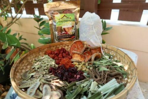 3X Thai Herbal Tea Detox Drink Natural 10 Type Herbs Ingredients Beverage Health