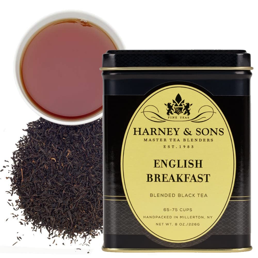 Harney & Sons English Breakfast, Loose Leaf Black Tea, 8 8 Ounce (Pack of 1)
