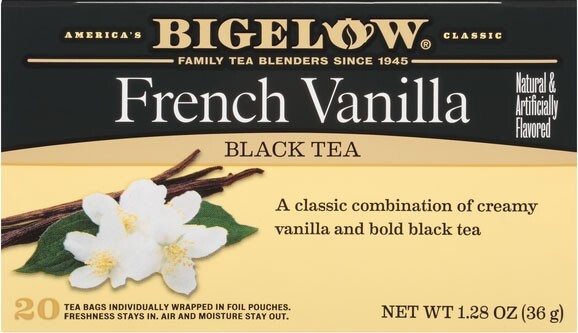 Bigelow French Vanilla Black Tea – 20 tea bags