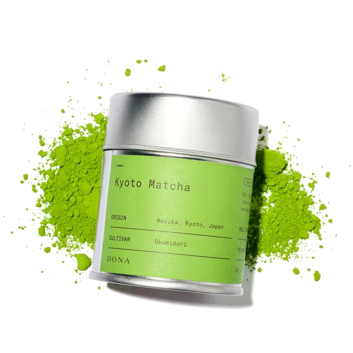 Dona Ceremonial Grade Matcha Stone-Milled from Wazuka Kyoto Family Tea Estate