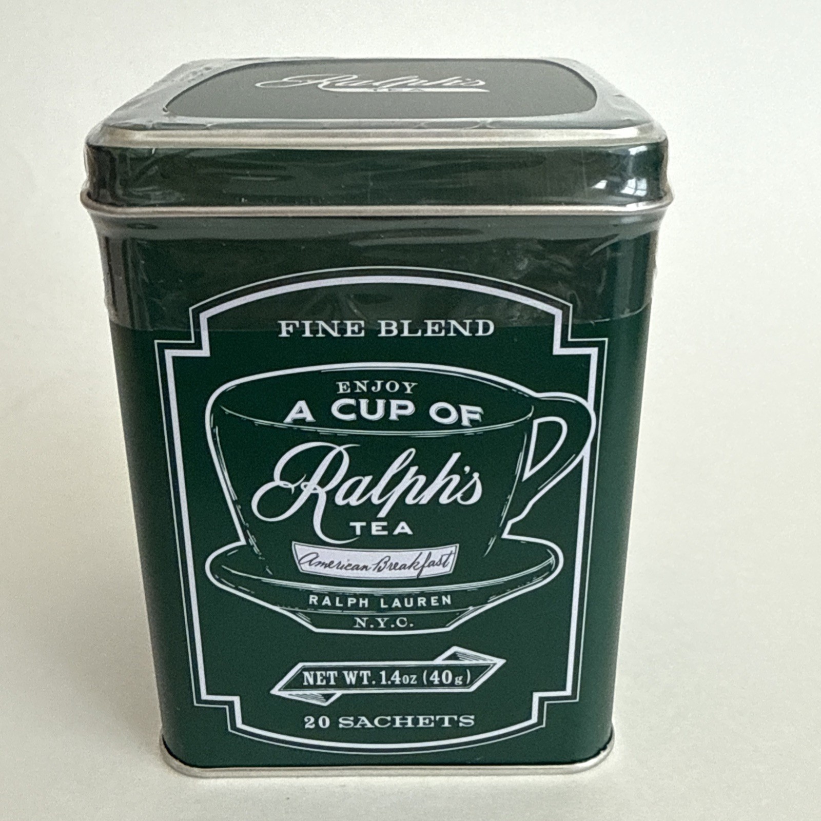 Ralph’s American Breakfast Tea And Signature Tin Ralph Lauren