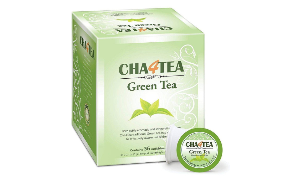 Green Tea Pods Keurig K-Cup Aromatic Softly Soothing Refresh Taste Antioxidants