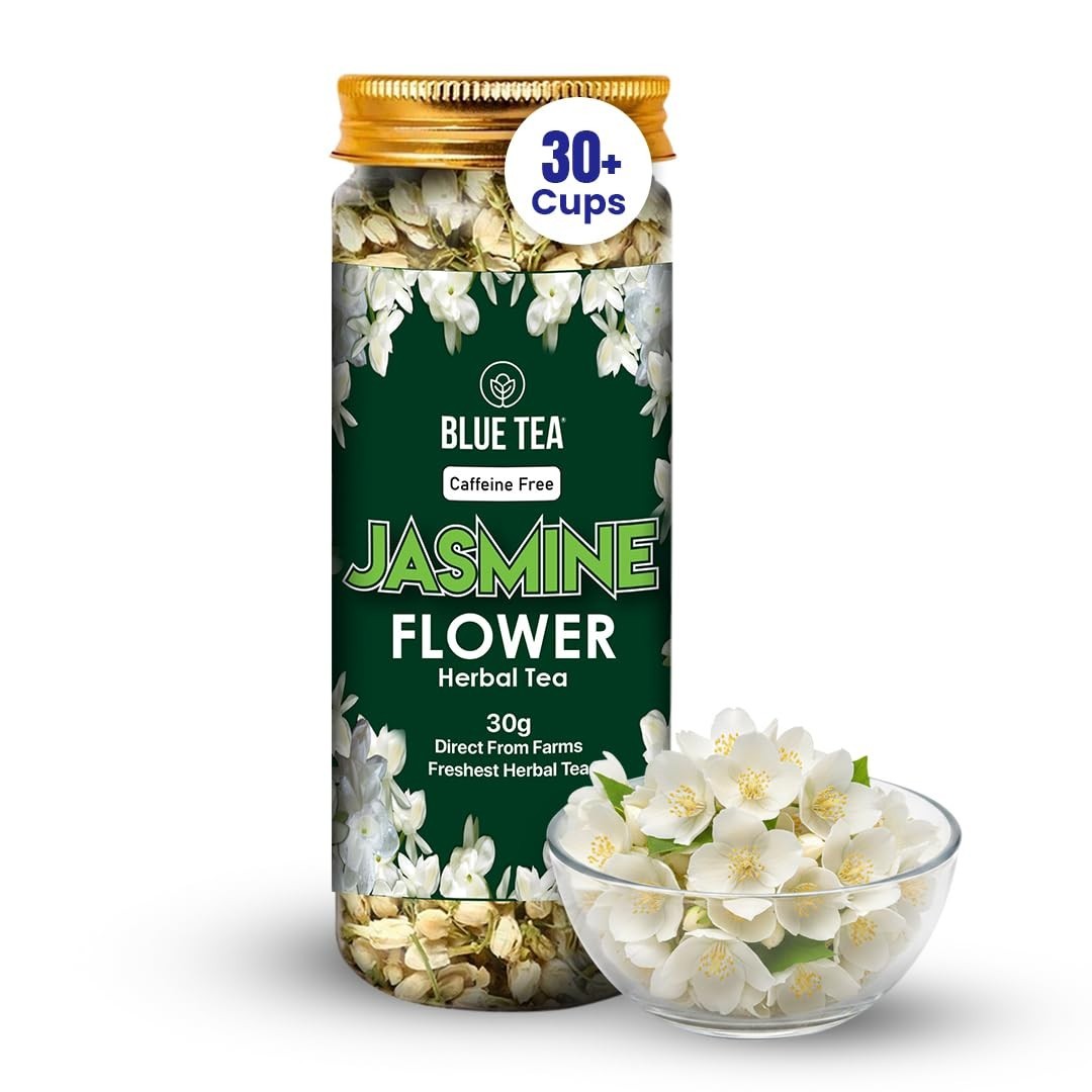 BLUE TEA – Jasmine Tea – 30gm – 30 Cups | FOR SLIMMING BODY & STRESS RELIEF |