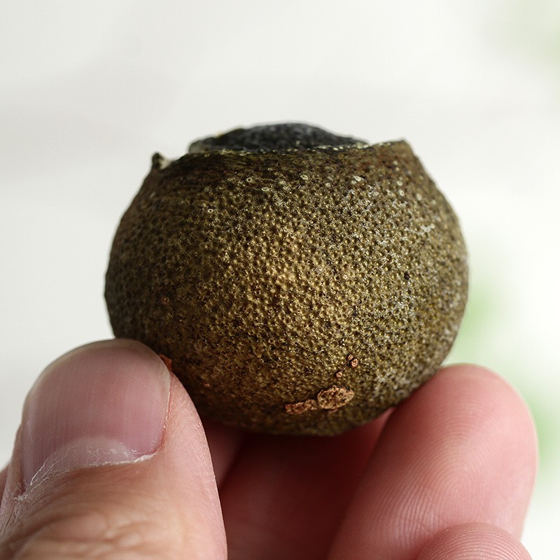 500g Small Green Mandarin Orange Meijiang No.1 Aged Pu’er Chenpi Ripe Tea