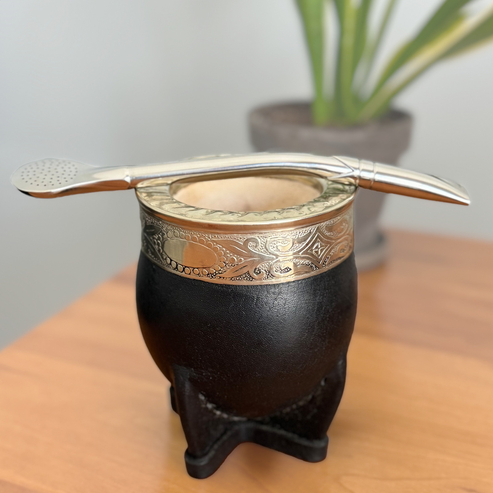 Yerba Mate Imperial – Mate de Calabaza Gourd – Bombilla -Handcrafted – Argentina