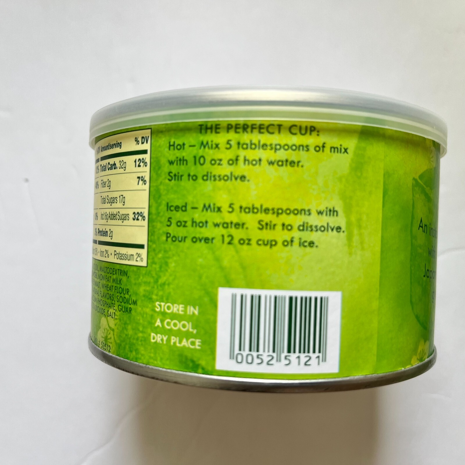 LOT OF 4 Trader Joe’s Matcha Green Tea Latte Mix 8 oz.Each – Exp. 01/2026