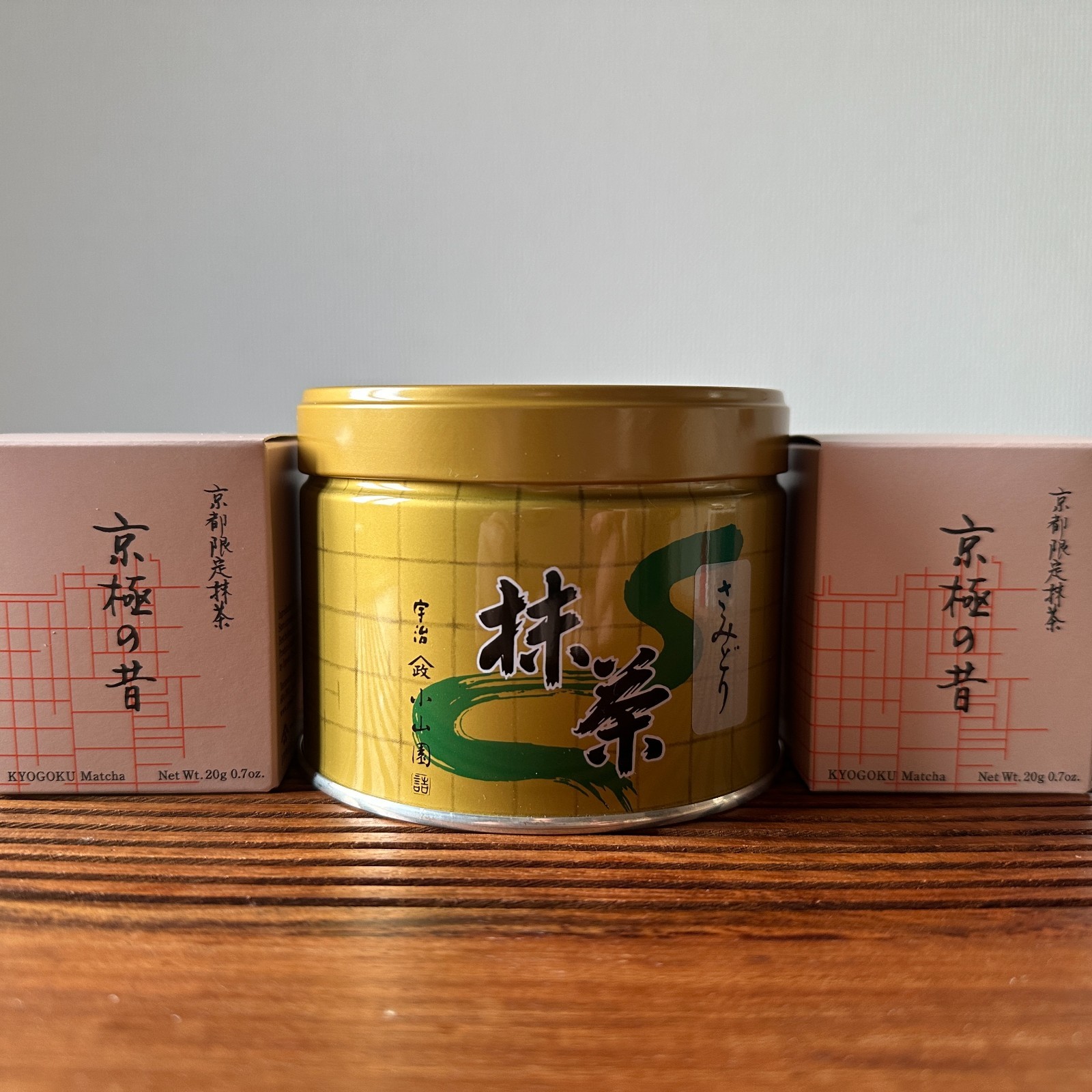 Yamamasa Koyamaen x IPPODO Matcha Tin set of 3 UJI Ceremonial Grade