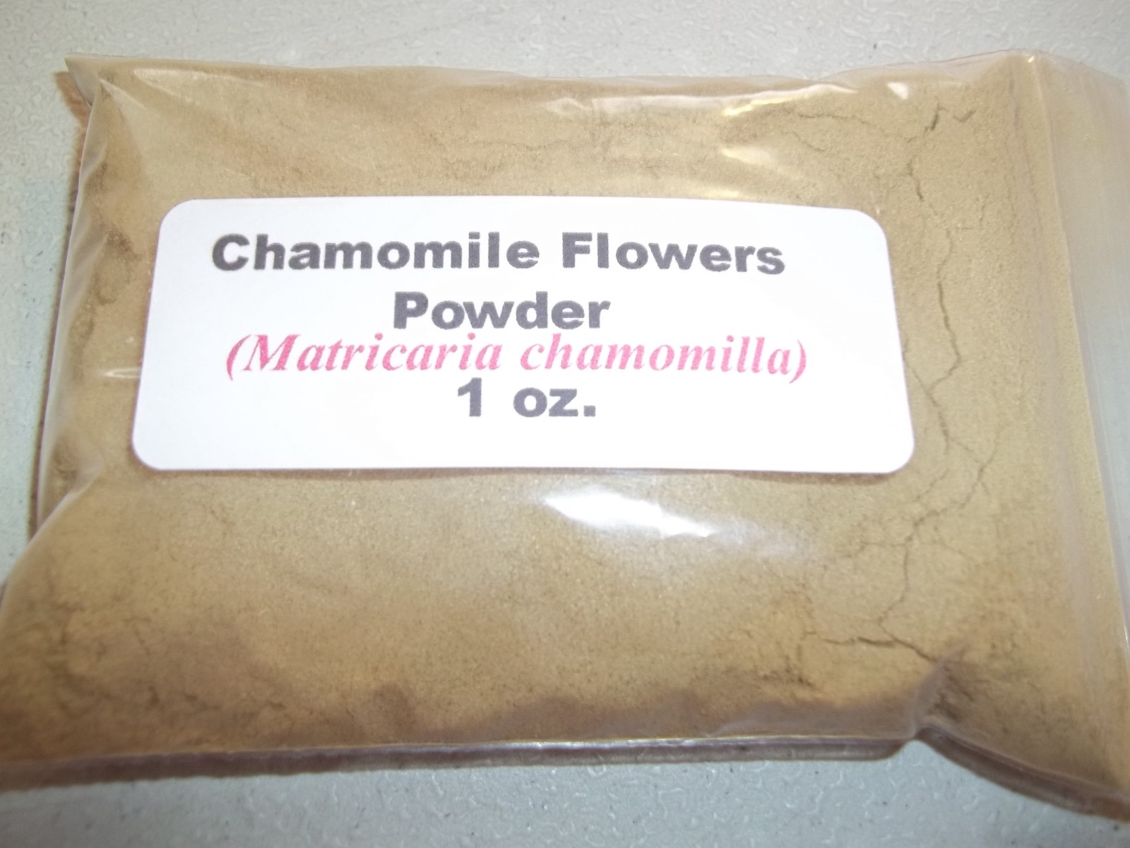 1 oz. Chamomile Flowers Powder (Matricaria chamomilla)