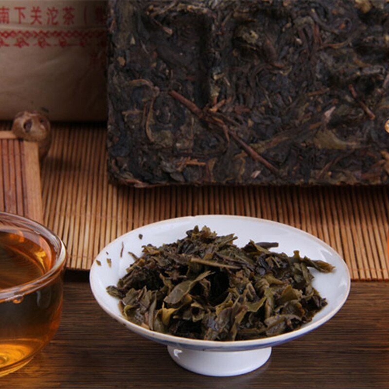2021 Xiaguan Baoyan Pu-Erh Xia Guan Flame Tibetan Tea Puer Tea Brick Raw 250g