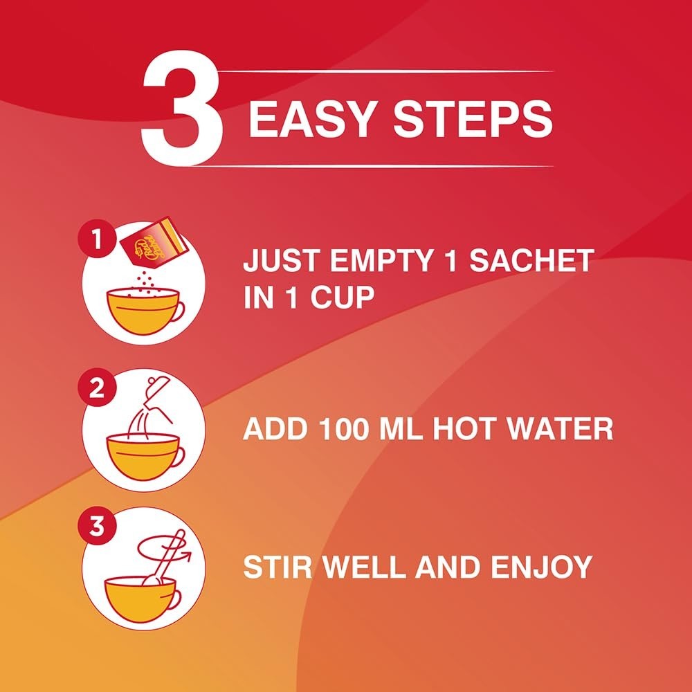 5X Red Label Instant Masala Chai Premix – 13g*10 sachets | Instant Tea Premix