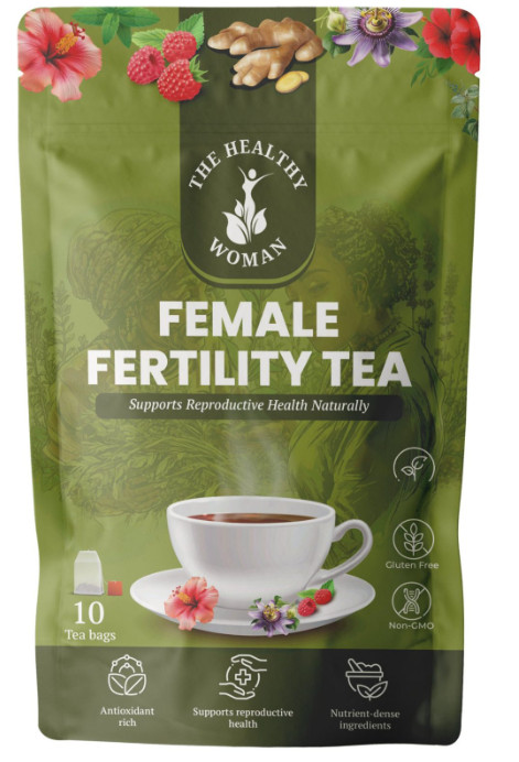 Jamaican The Healthy Woman Fertility Herbal Supplement Tea 10-Teabags