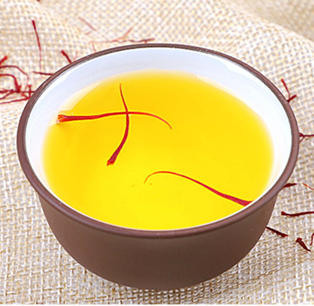 Pure Organic Saffron Tea – 1g (Premium Grade) – 100% Natural Crocus Stigma Tea