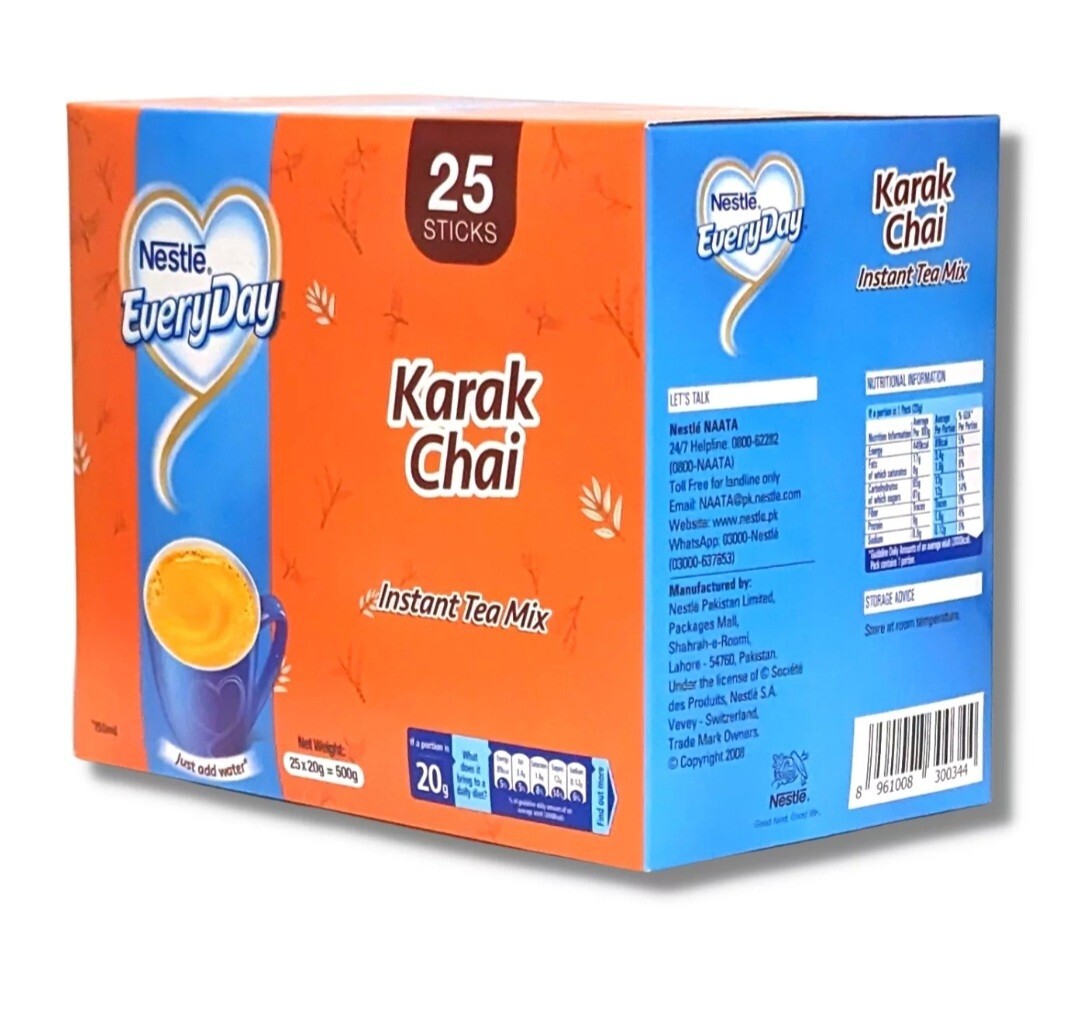 Nestle Everyday Instant Tea Mix (Karak Chai) 30 Sticks (Free Ship) New Stock