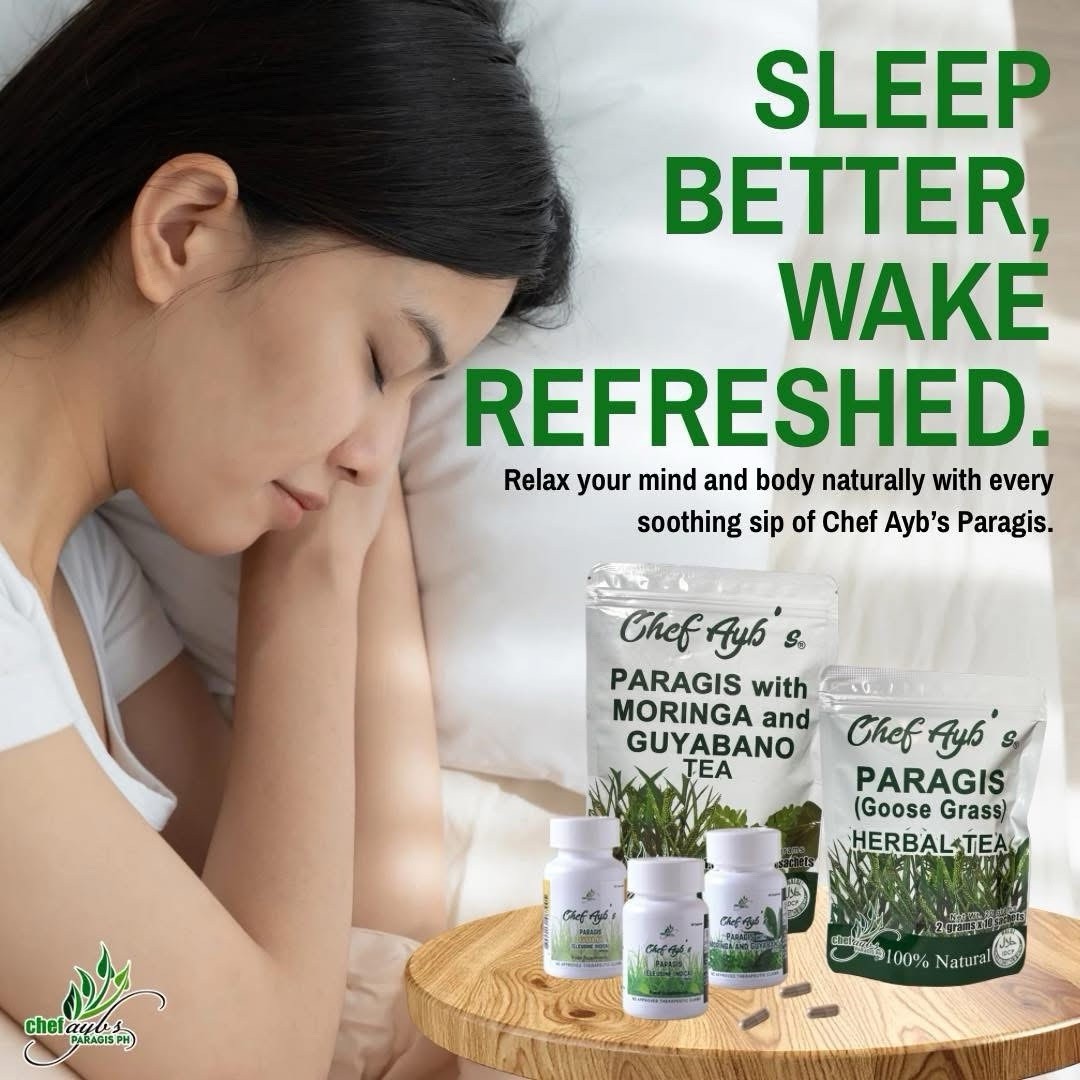 Chef Ayb’s Paragis Moringa Guyabano Herbal Tea, Bagged, 100% Natural