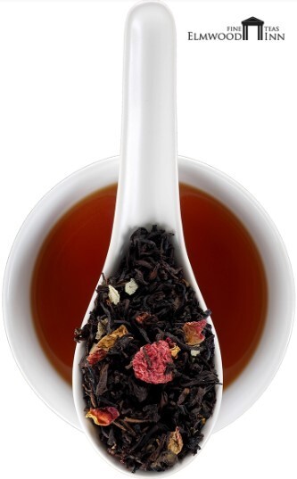 Elmwood Inn Fine Teas, Raspberry Black Tea, 16-Ounce
