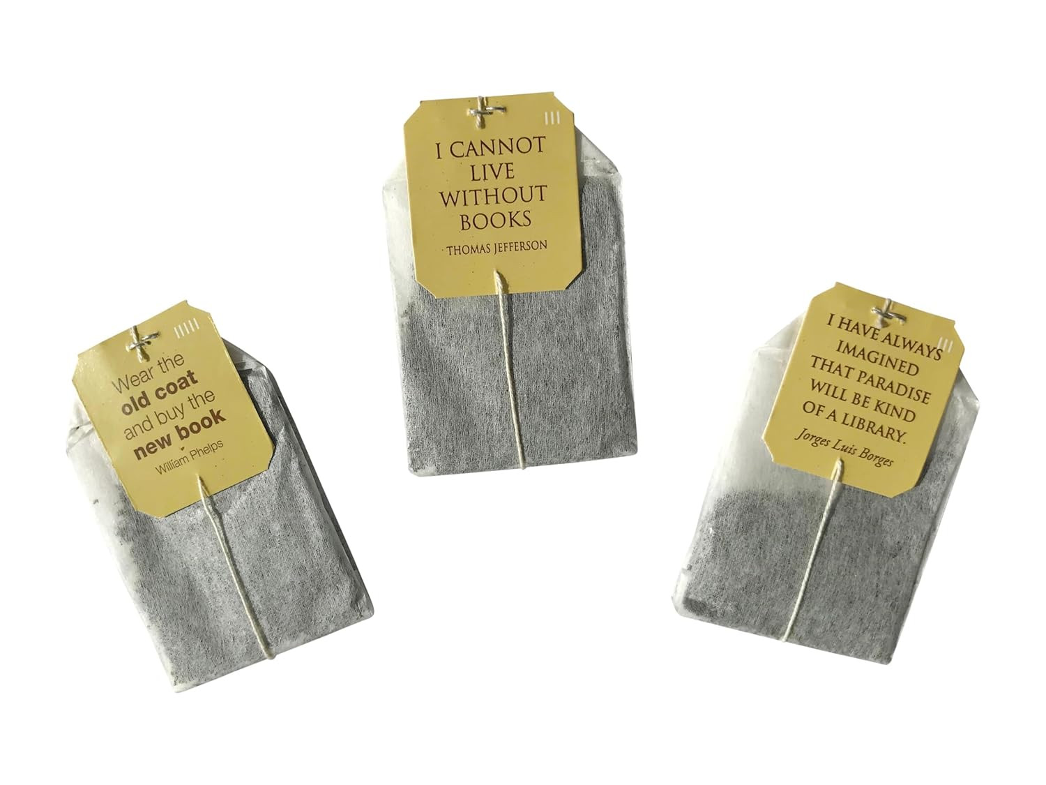 Novel Teas Book Lover’s Tea – 25 Individually Tagged Literary Teabags