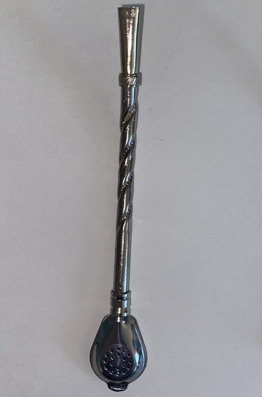 Yerba Mate Bombilla Filtered Straw Stainless Steel w/ Removable Tea Filter