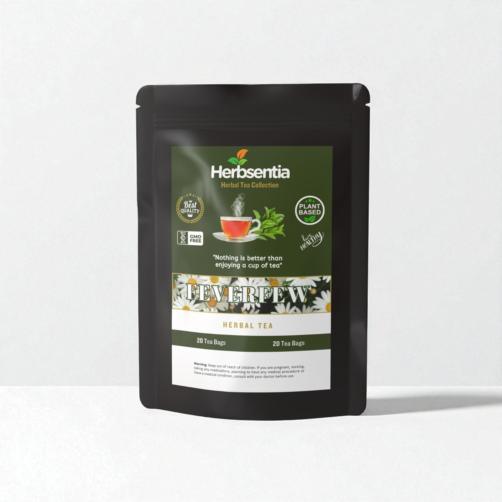 Feverfew Tea – Wellness (Premium)
