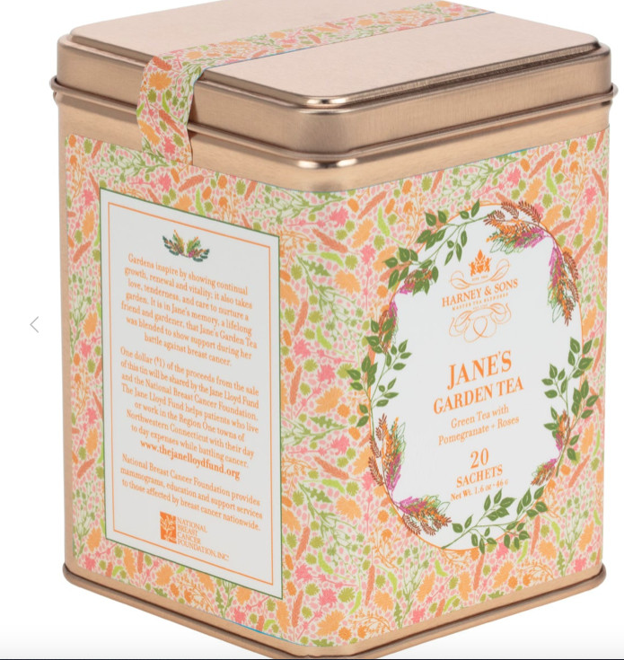 Harney & Sons Fine Teas JANE’S GARDEN Tea 20ct Sachet Tea Tin