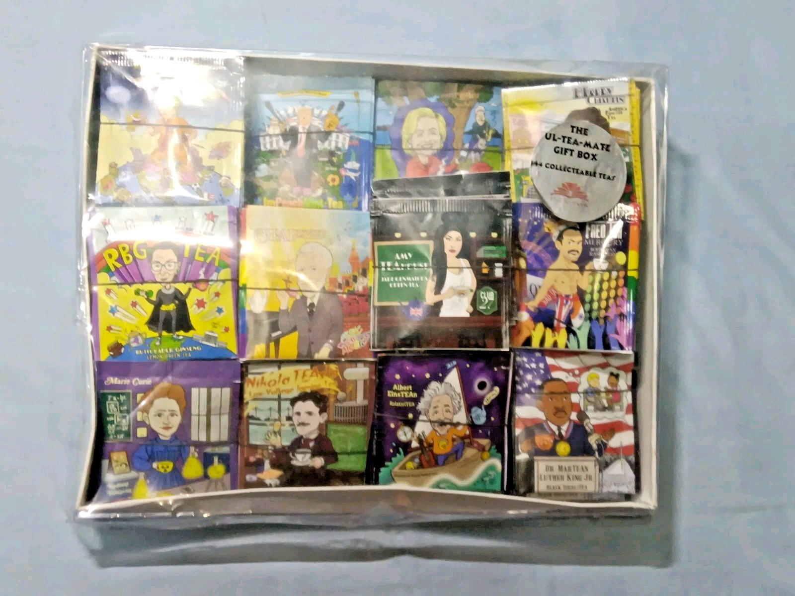 CollecTEAbles Tea Bag Sampler 142 count Parody Satire History The Tea Book