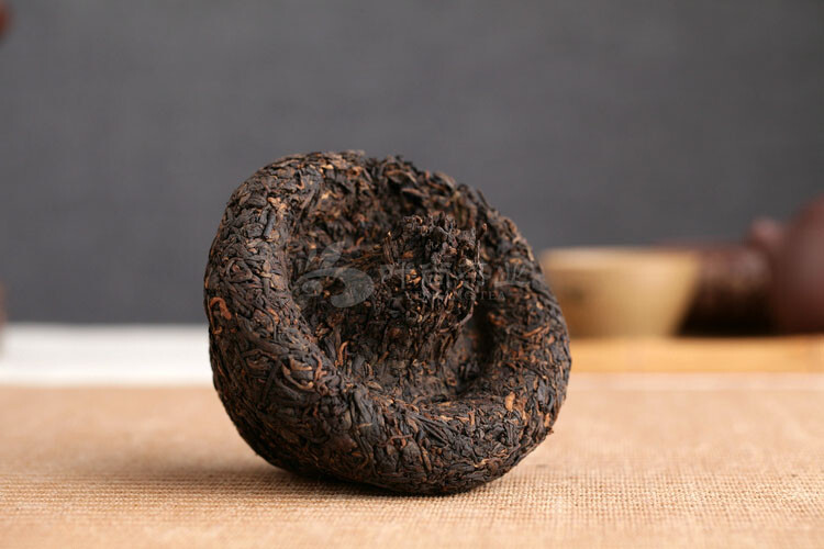 2015 Xiaguan Tibetan Bao Yan Jin Cha Mushroom Shaped Ripe Pu-erh Puer Tea 250g