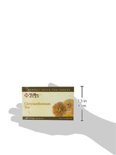 Ten Ren Chrysanthemum Tea Blend 20 Bags Naturally Sweet Herbal Black Tea