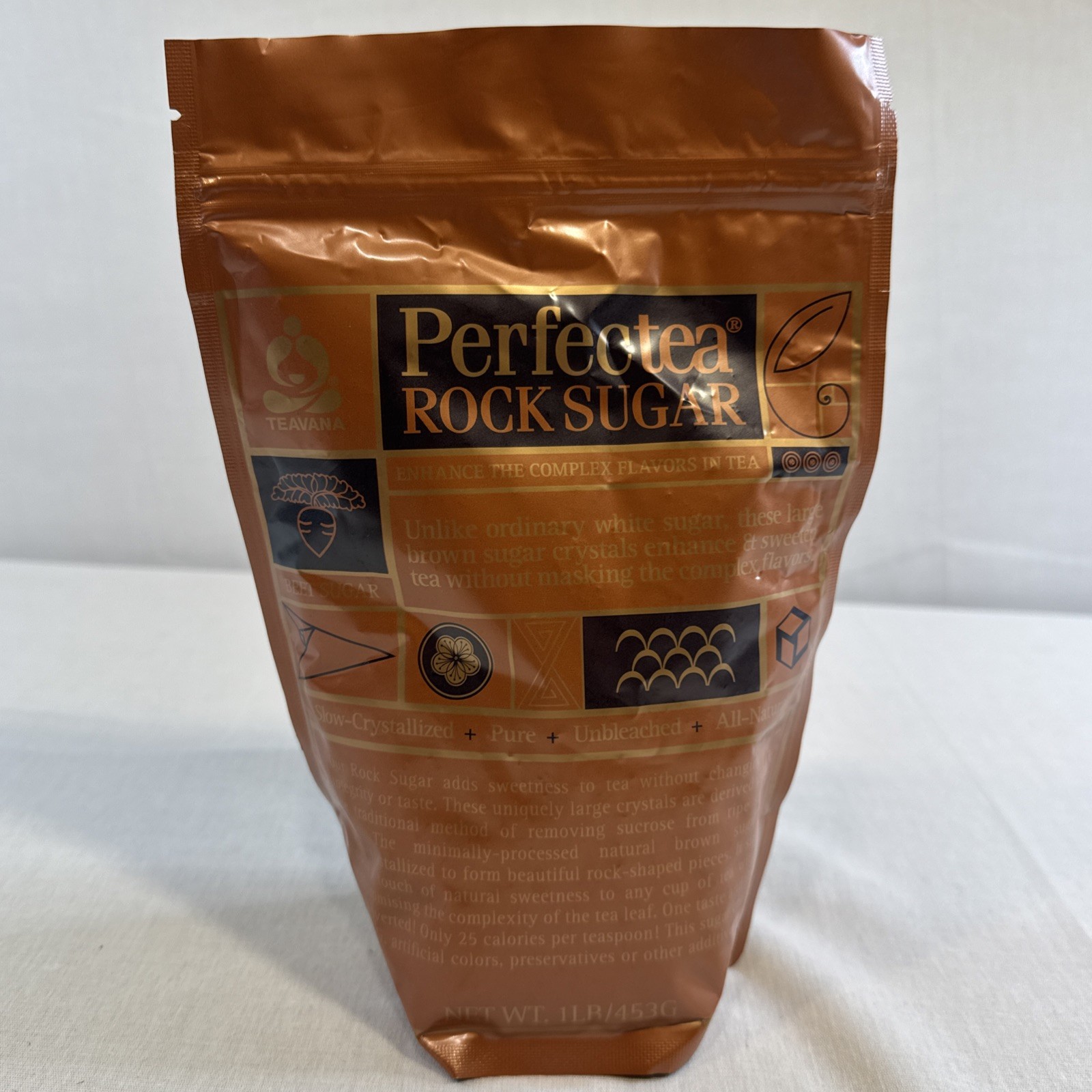 VINTAGE Teavana Perfectea Rock Sugar – 1 lb/453 g – Sealed Bags, Discontinued