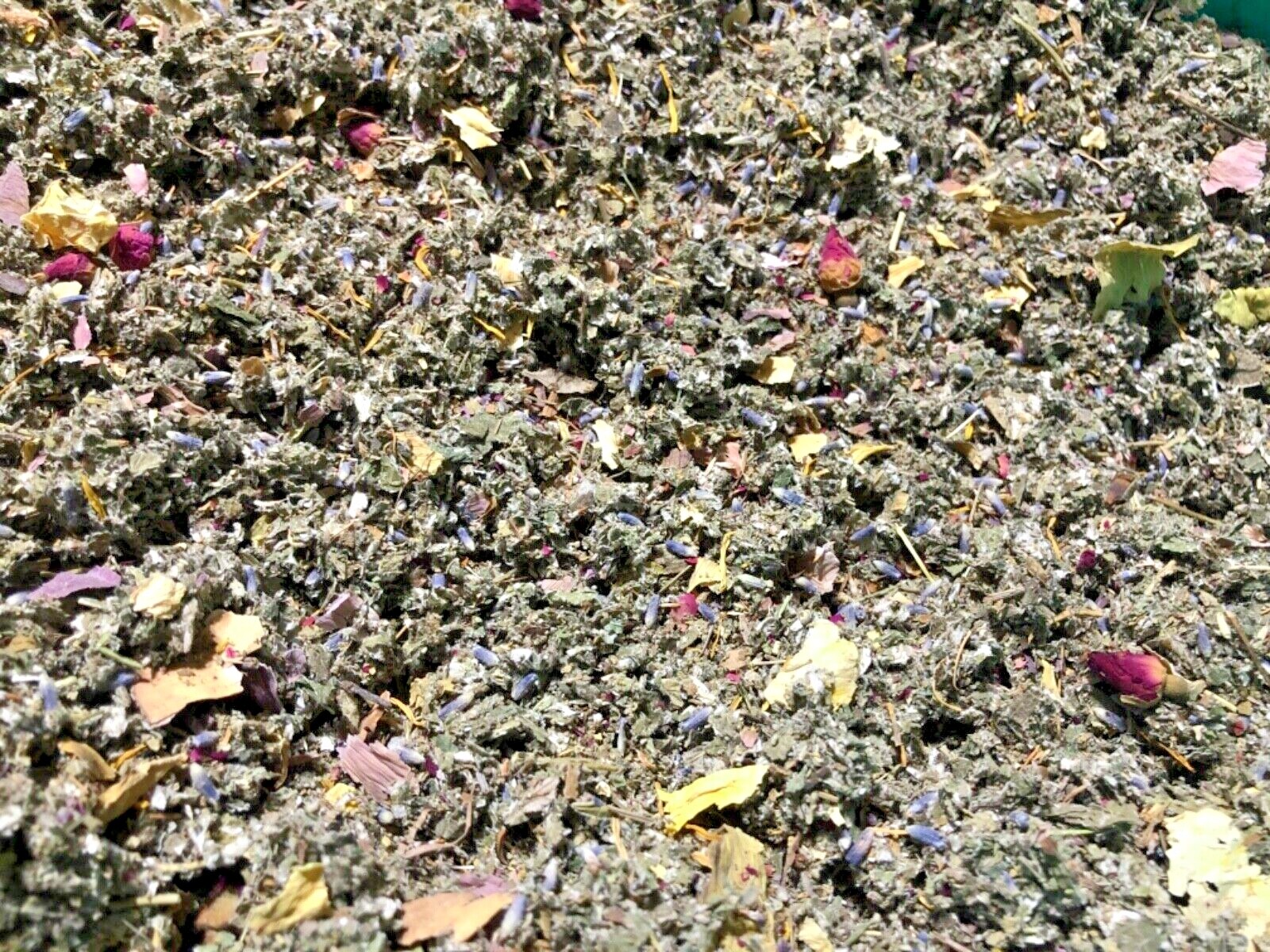 No.63 Herb Blend Raspberry Leaf Sage Lotus Rose Lavender Flowers – oz 1 2 4 8 lb