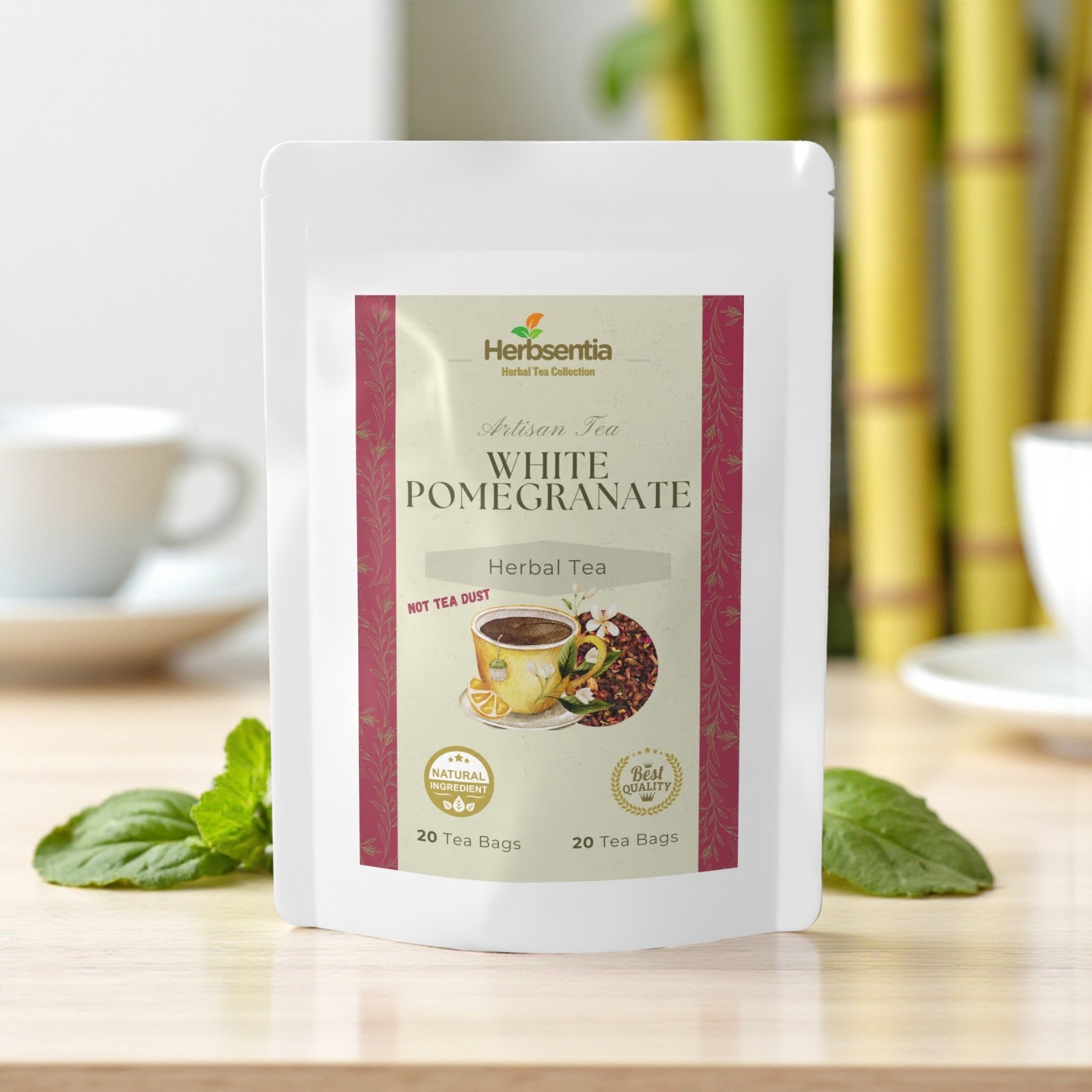 White Pomegranate Tea – Antioxidant-Rich for Daily Wellness