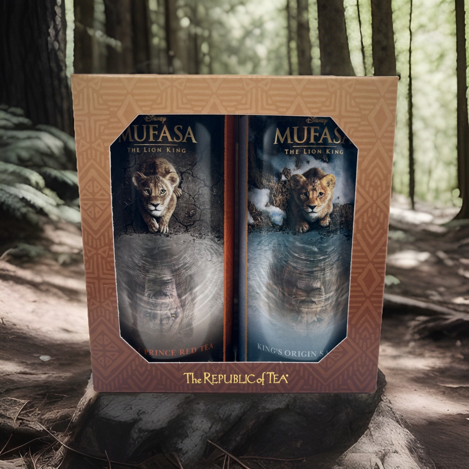The Republic Of Tea Disney Mufasa Set – Desert Prince Red & Kings Origin Sage