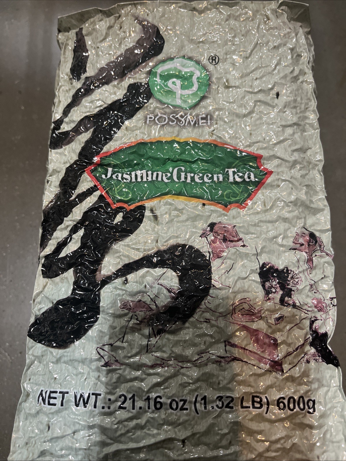 Possmei Jasmine Green Tea loose leaf 21.16 Oz (1.32 Lb)