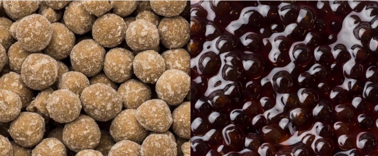 Tea Zone Chewy Black Boba Tapioca Pearls Boba Bubble Tea 2.2 Lbs. New Size!