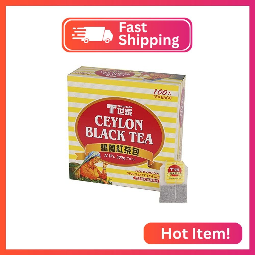 T TRADITION Ceylon Black Tea Bag 100 Packs