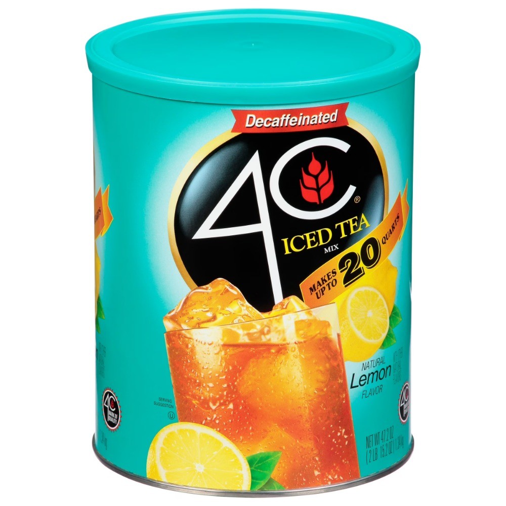 (2 pack) Iced Tea Mix, Lemon, 47.2 oz, 1 Ct