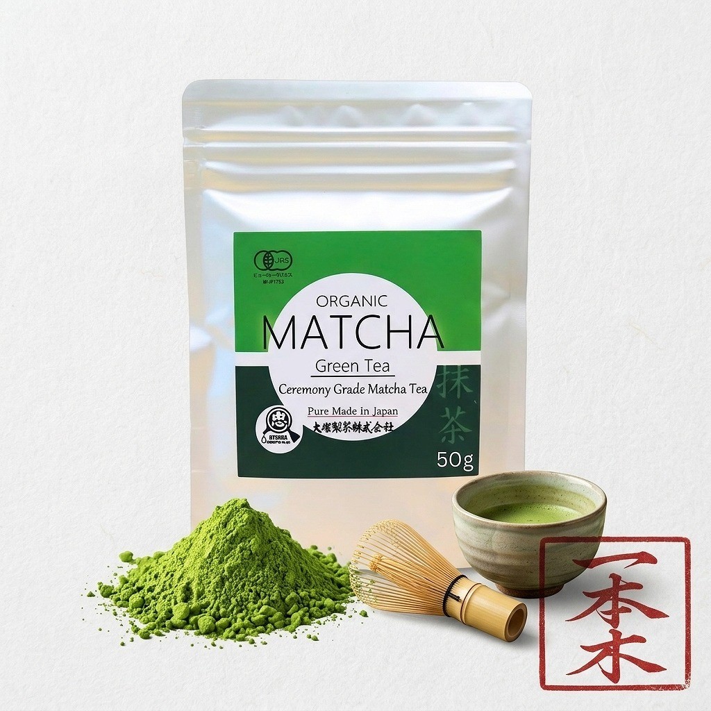 Matcha Powder 50g – Otsuka -Organic [Made in JP]