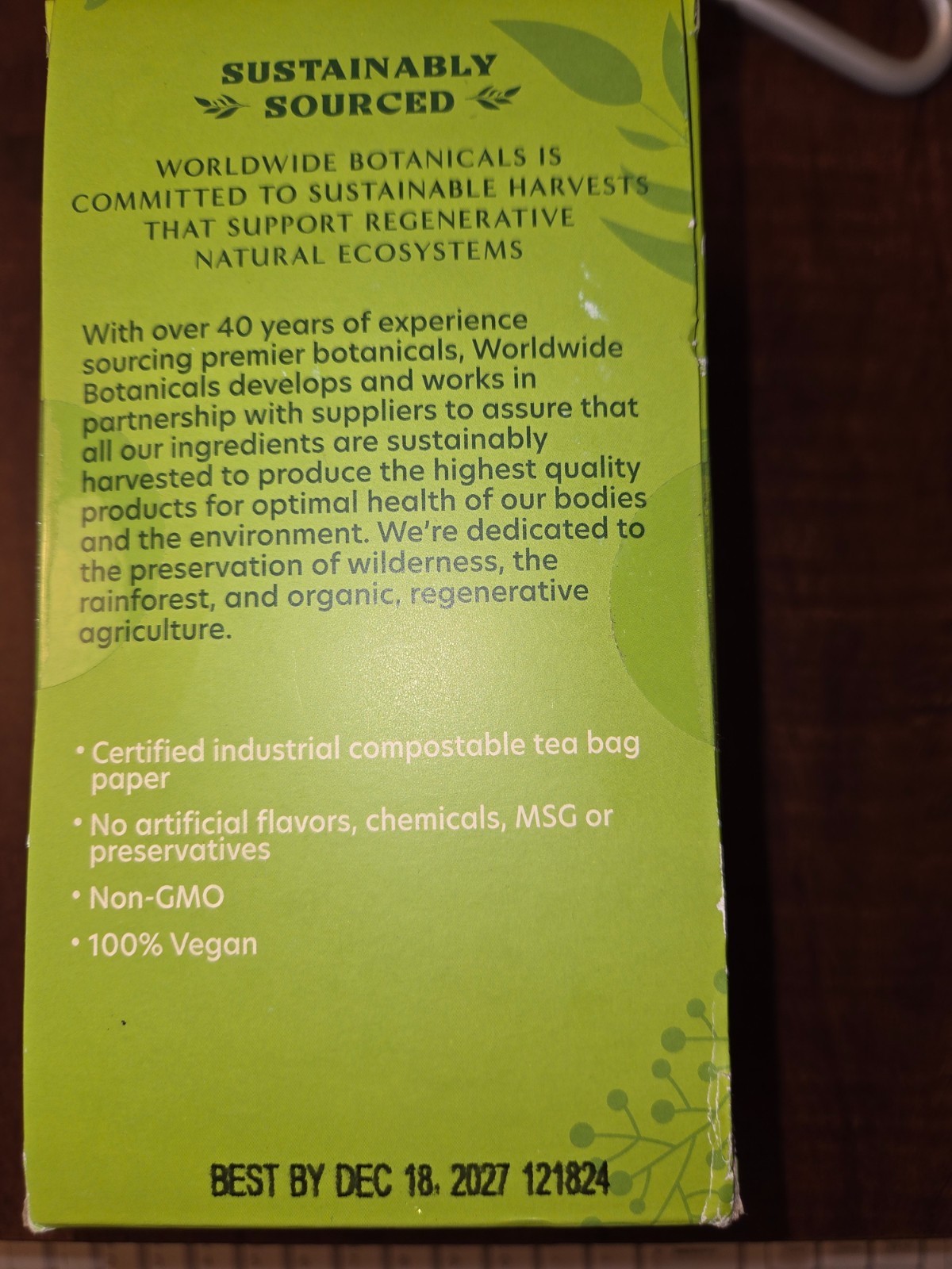 Worldwide Botanicals – Herbal Tea Sampler