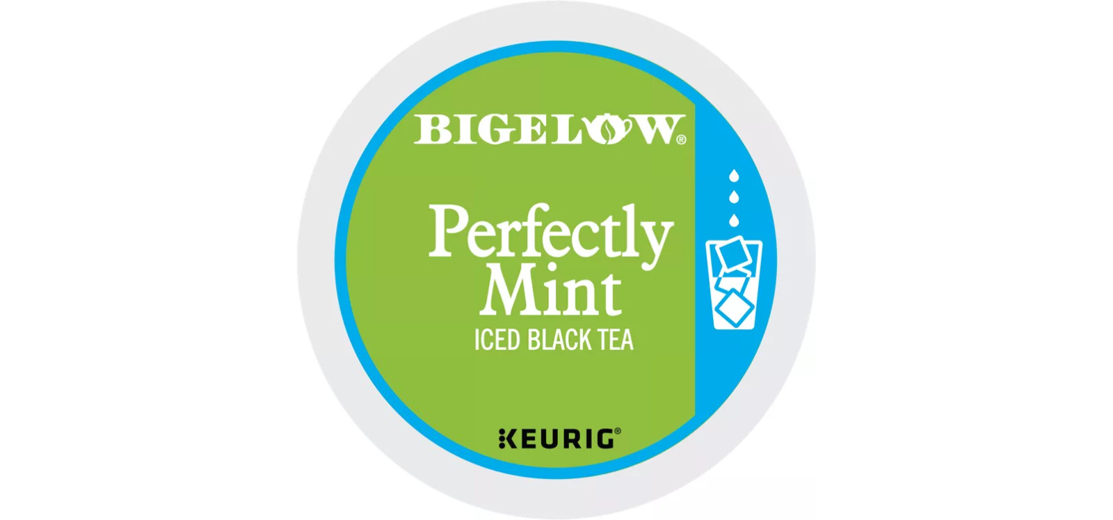 Bigelow Perfectly Mint Iced Black Tea 22 to 132 K cups Pick Any Size FREE SHIP