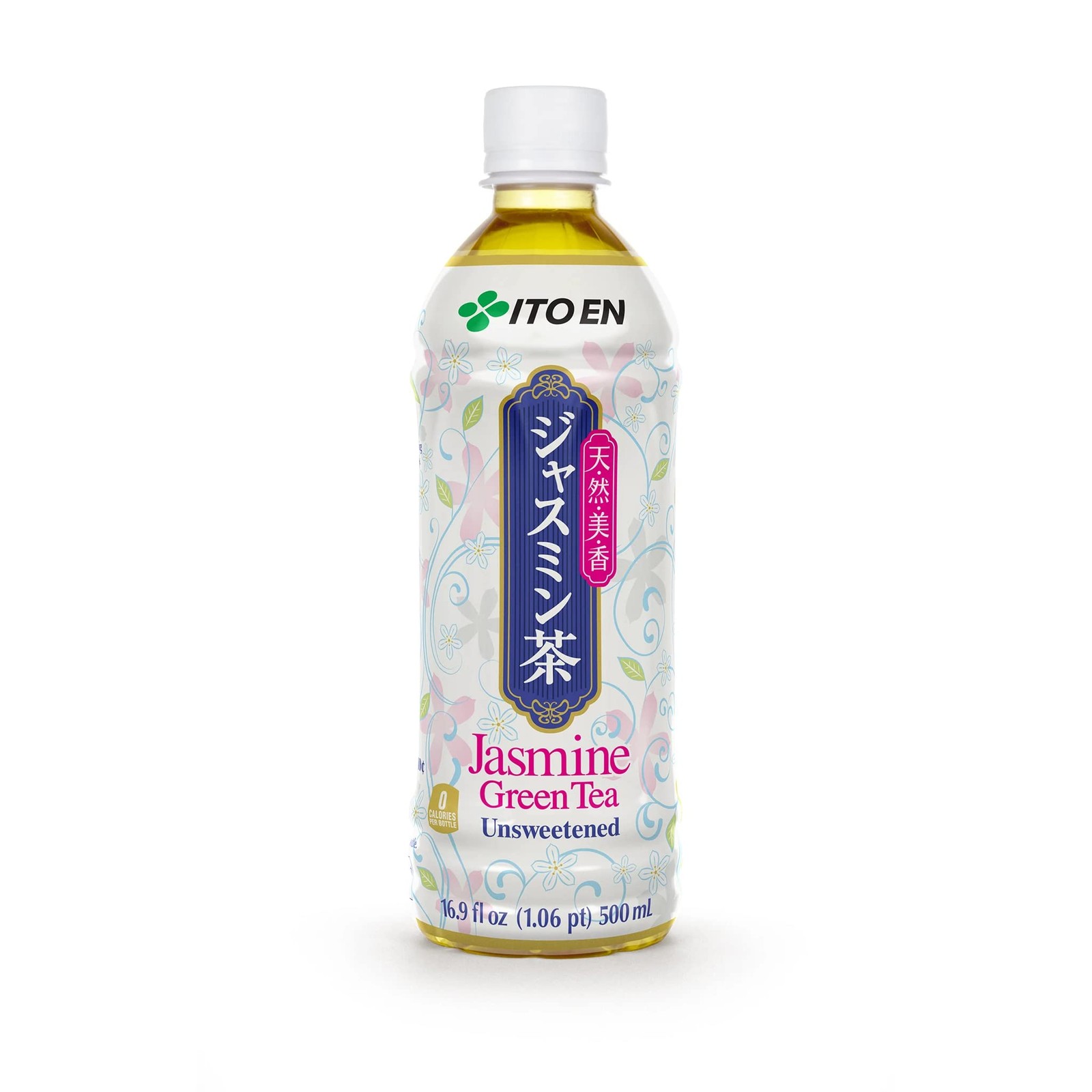 Jasmine Green Tea Unsweetened 16.9 Fluid Ounce (Pack of 12), 0 Calories…