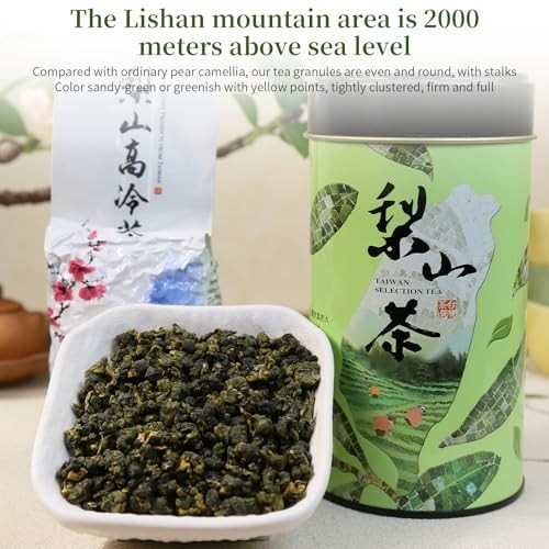XIXICHA Taiwan Lishan High Mountain Oolong Loose Leaf Tea 5.3oz/150g