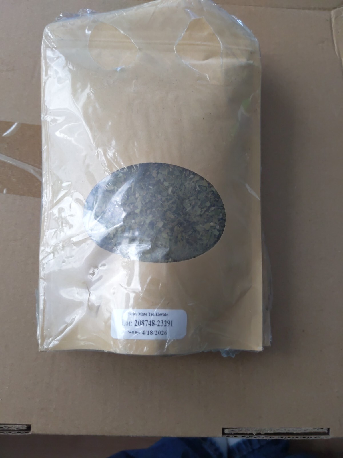 Elevate Tea Yerba Mate Tea – Loose Leaf Yerba Mate Tea High Caffeine 3 oz 2 bags