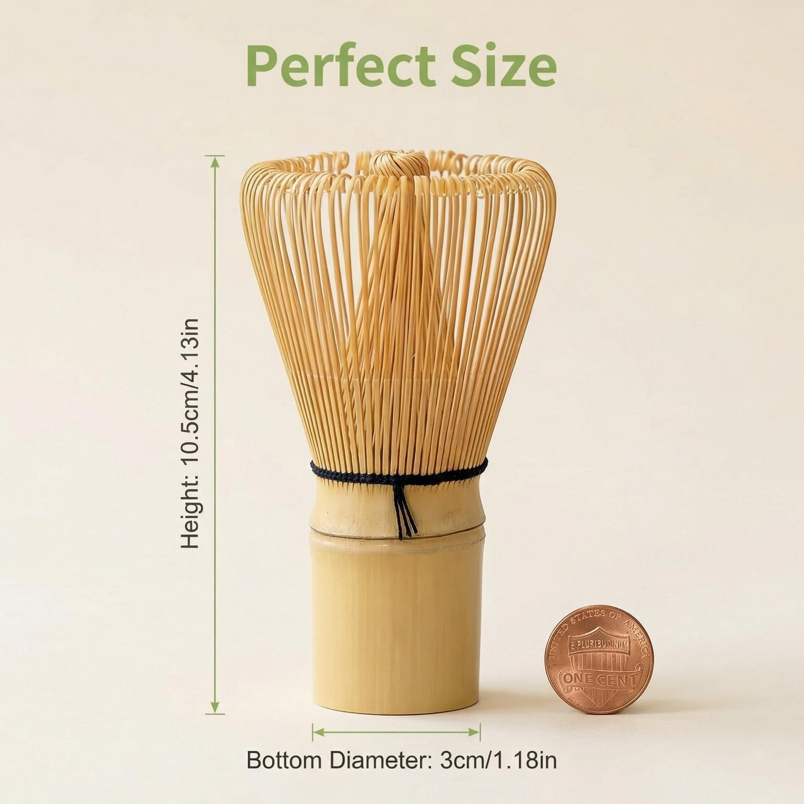 Matcha Whisk Set – Handcrafted Traditional Japanese Chasen with 100 Prongs fo…