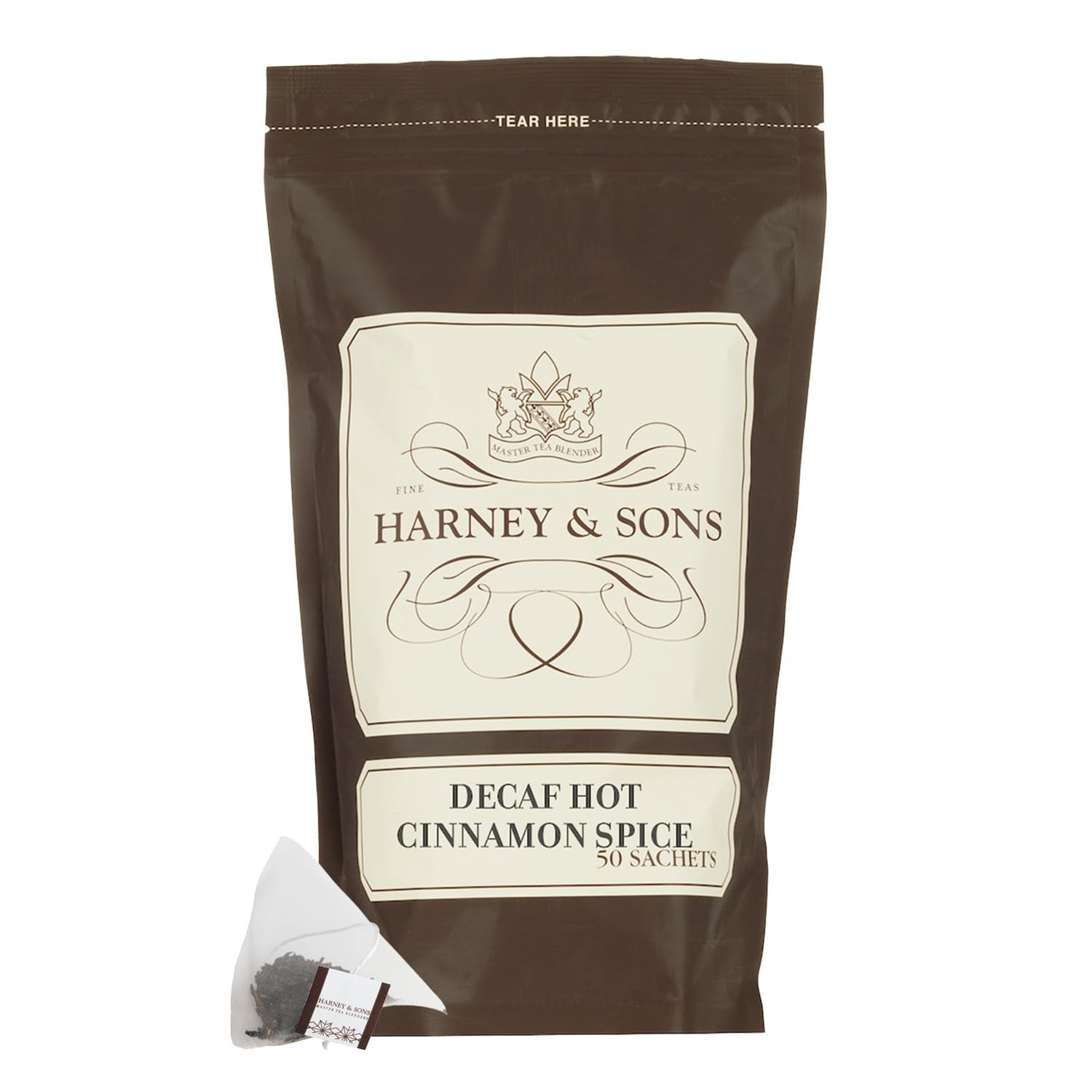 Decaf Hot Cinnamon Black Tea – Ceylon Blend with Cinnamon, Orange Peel & Cloves