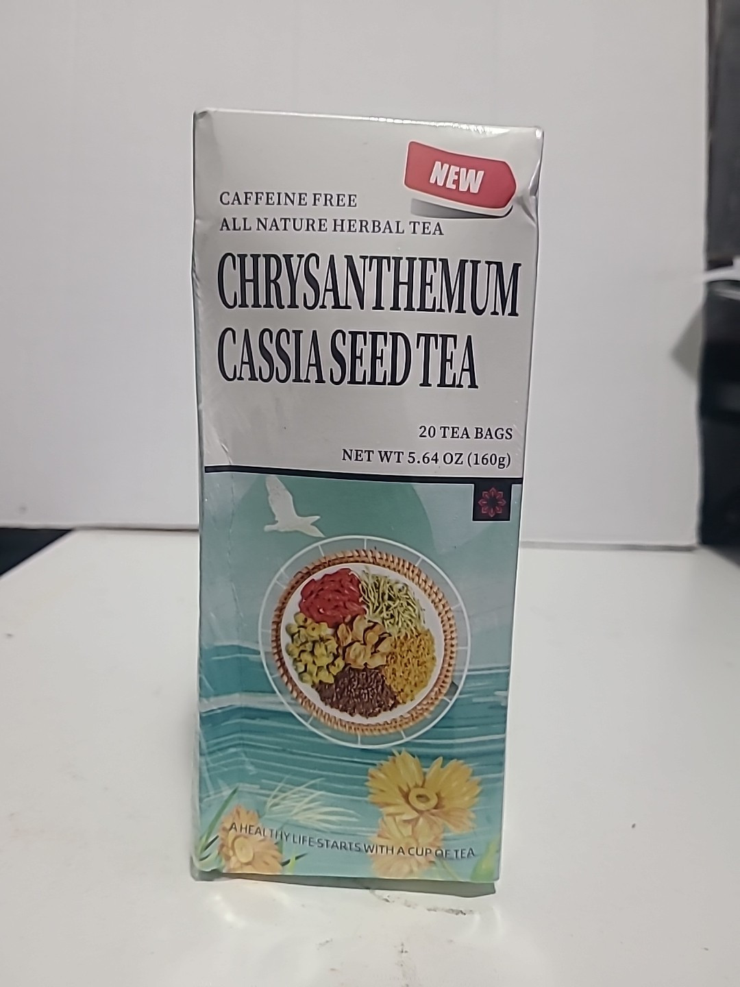 Generic Chrysanthemum Cassia Seeds Tea Bags 0.2 oz 20 Bags Honeysuckle EXP 02/24