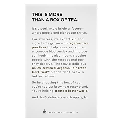 Regenerative Organic Awake English Breakfast Black Tea, Fair Trade, Kosher, U…