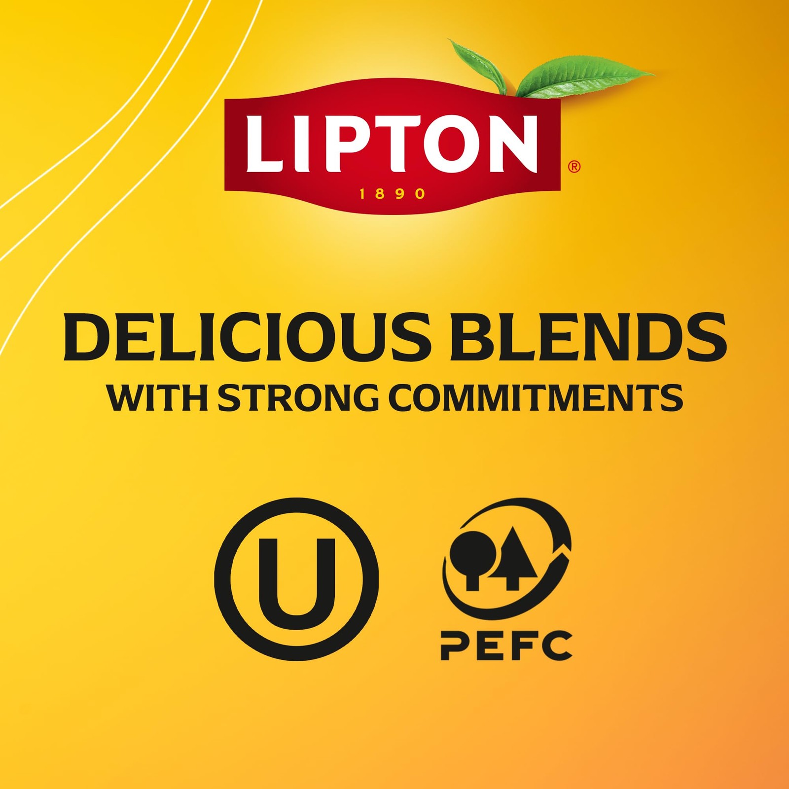 Lipton Peach Paradise Tea Bags, caffeine free Tea, Fruit and 20 Bags
