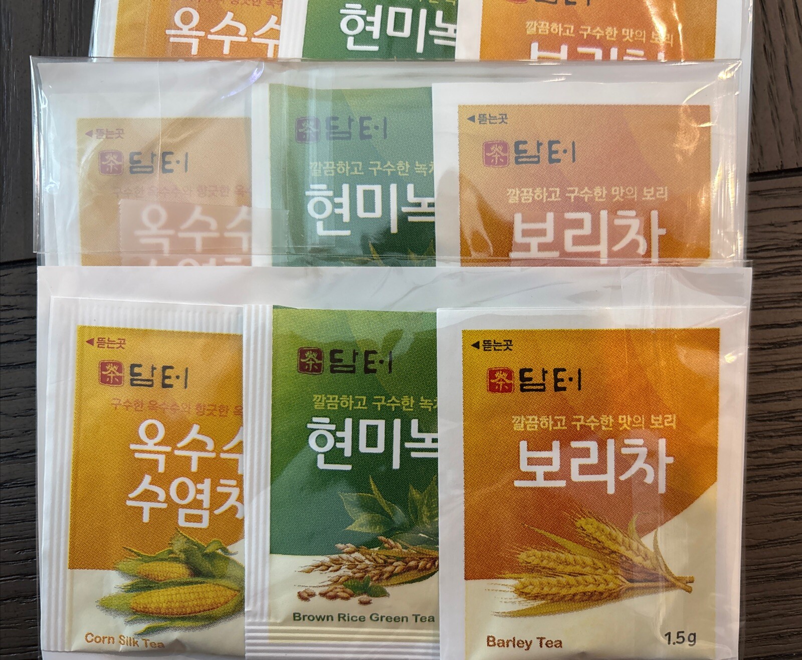 DAMTUH TeaMenu, mix of flavours , 3in1, Tea Bags, 50 packs of 3 teabags.