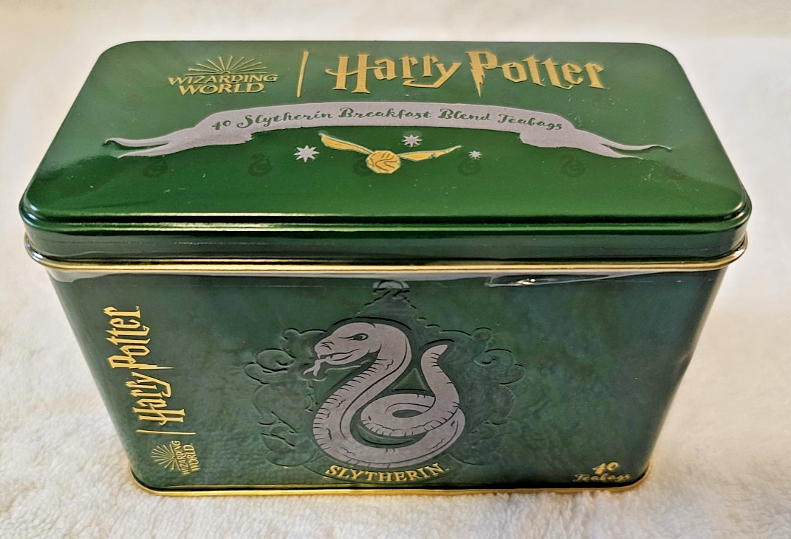 Harry Potter Tins of 40 Breakfast Blend Teabags Each-Full SET NEW Sealed