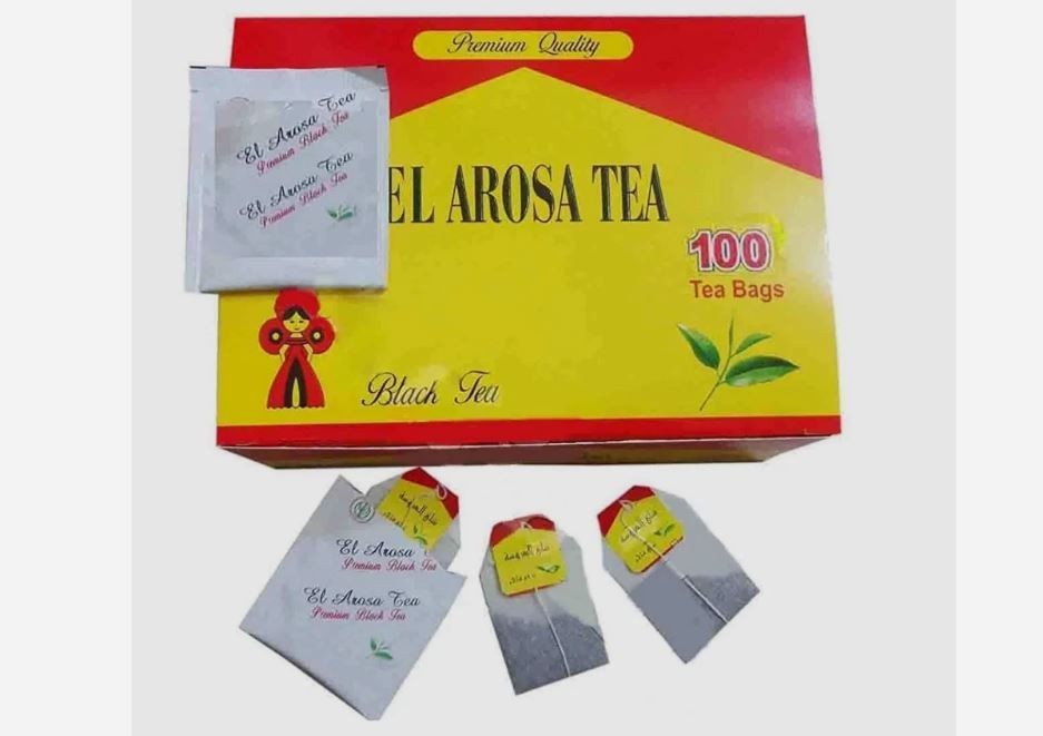 EL AROSA Traditional Egyptian Kenyan 100 Tea Bags شاي العروسة الأصلي أكياس