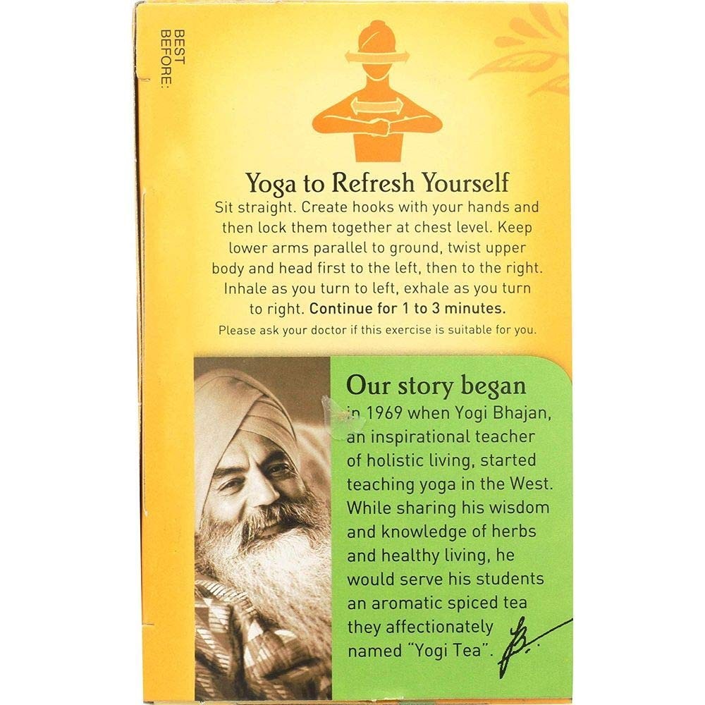 16 Count Yogi Kombucha Green Tea – Natural Herbal Blend for Energy & Immunity