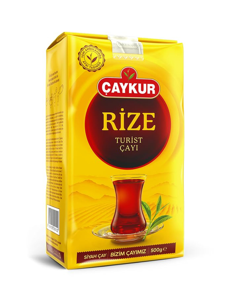 Rize Turist Black Tea, Authentic Turkish Loose Leaf Tea, Rich Aroma & Smooth Tas